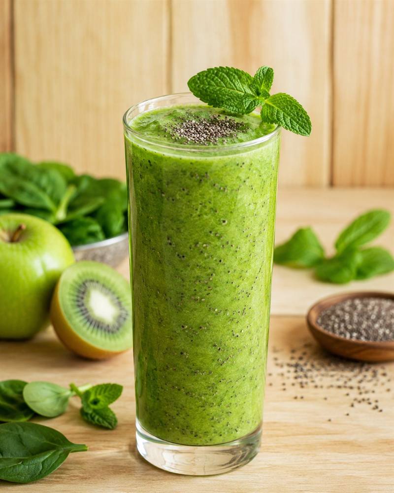 Smoothie verde detox